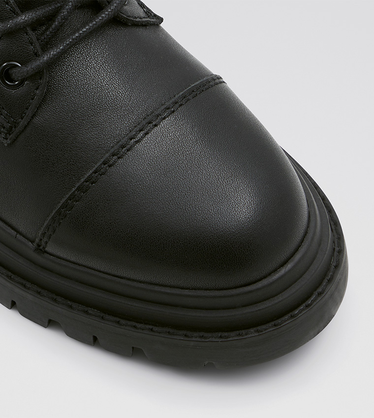 Buy Aldo BIGMARK Ankle Length Boots In Black 6thStreet Saudi Arabia