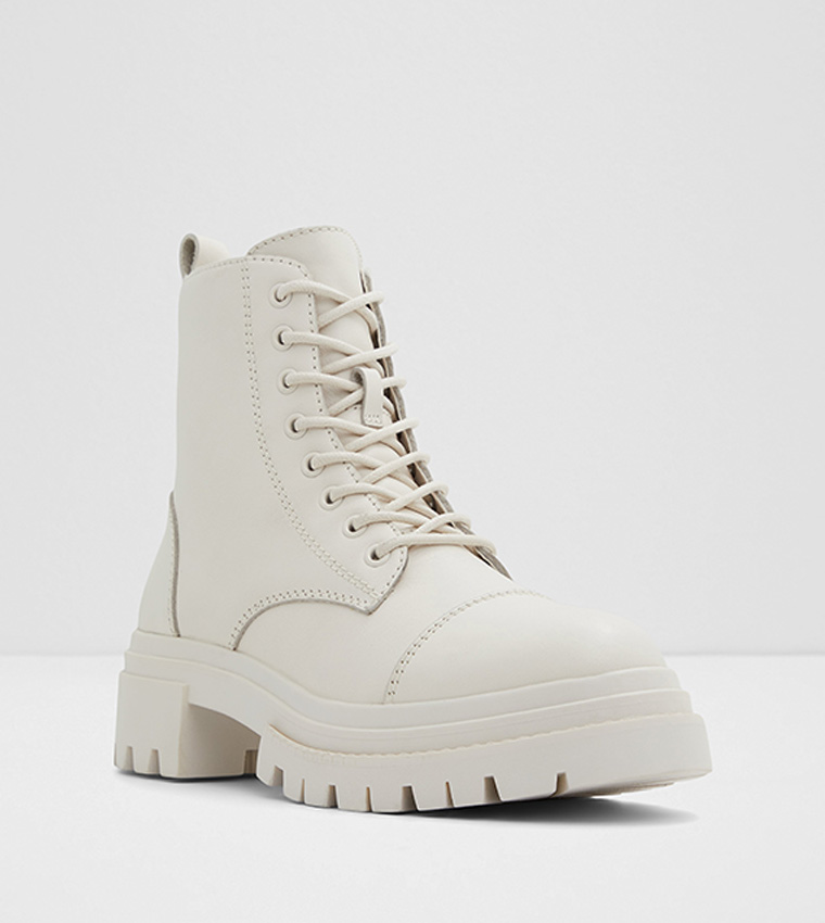 Aldo hotsell boots white