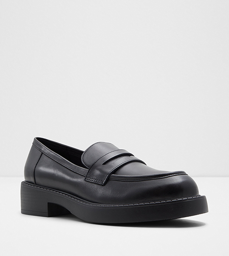 Buy Aldo BIGPLAN Slip On Loafers In Black | 6thStreet UAE display picture 2