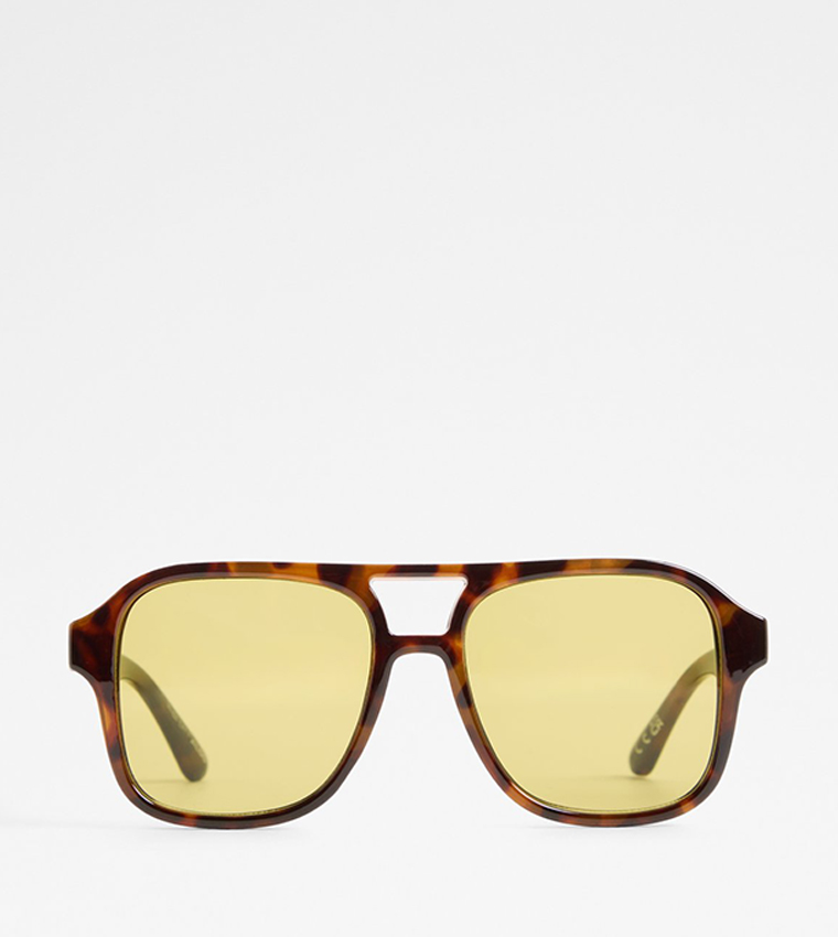 BILLIEE Patterned Oversized Sunglasses