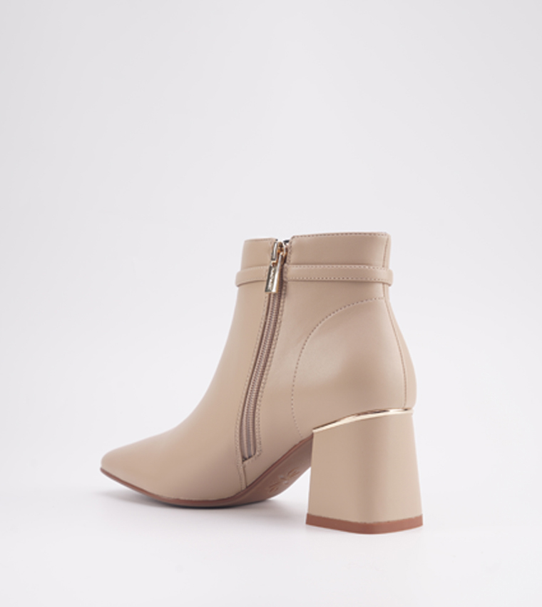 BILLINA Ankle Block Heel Boots