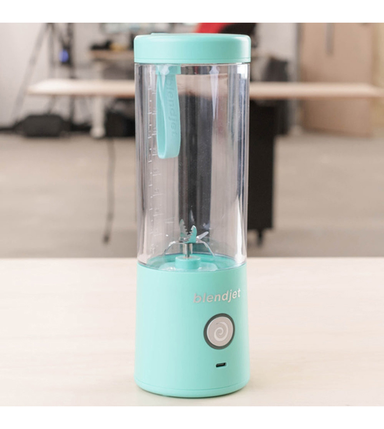 V2 Portable Blender World'S Most Powerful Compact 16Oz BPA Free Blender Sky Blue