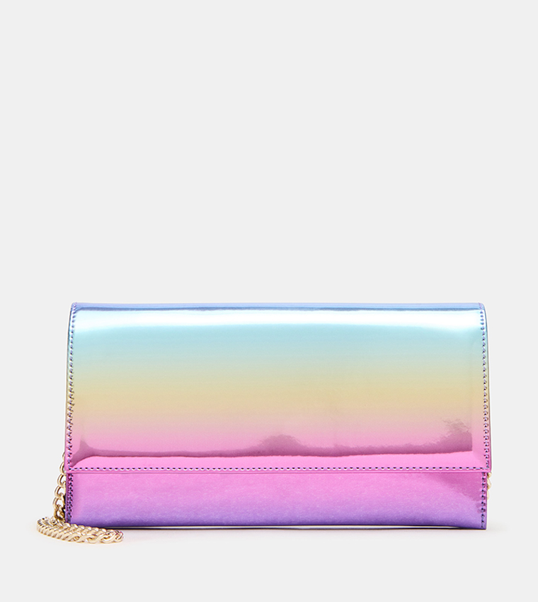 BJULIANA Patterned Clutch with Sling