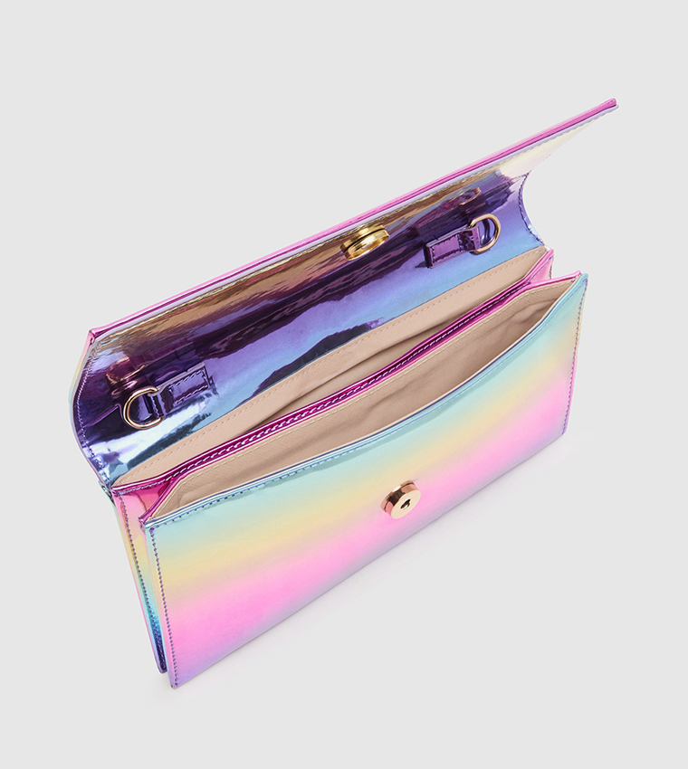 BJULIANA Patterned Clutch with Sling