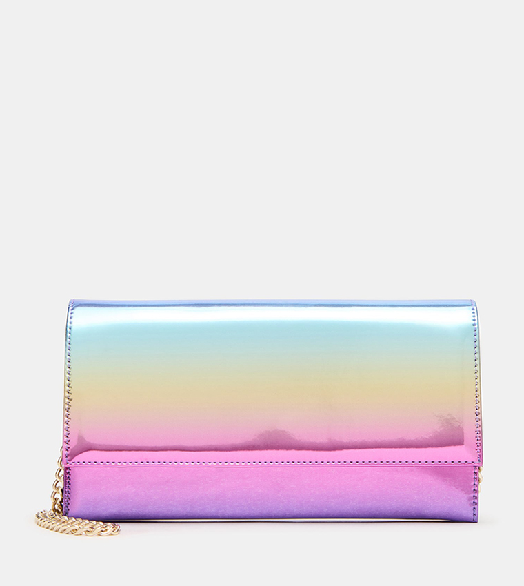 BJULIANA Patterned Clutch with Sling