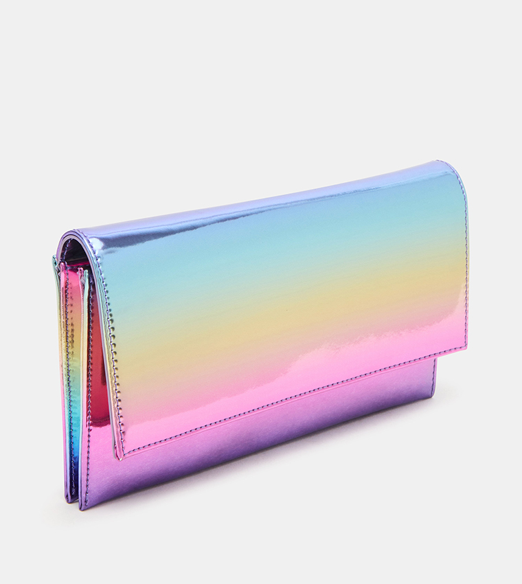 BJULIANA Patterned Clutch with Sling