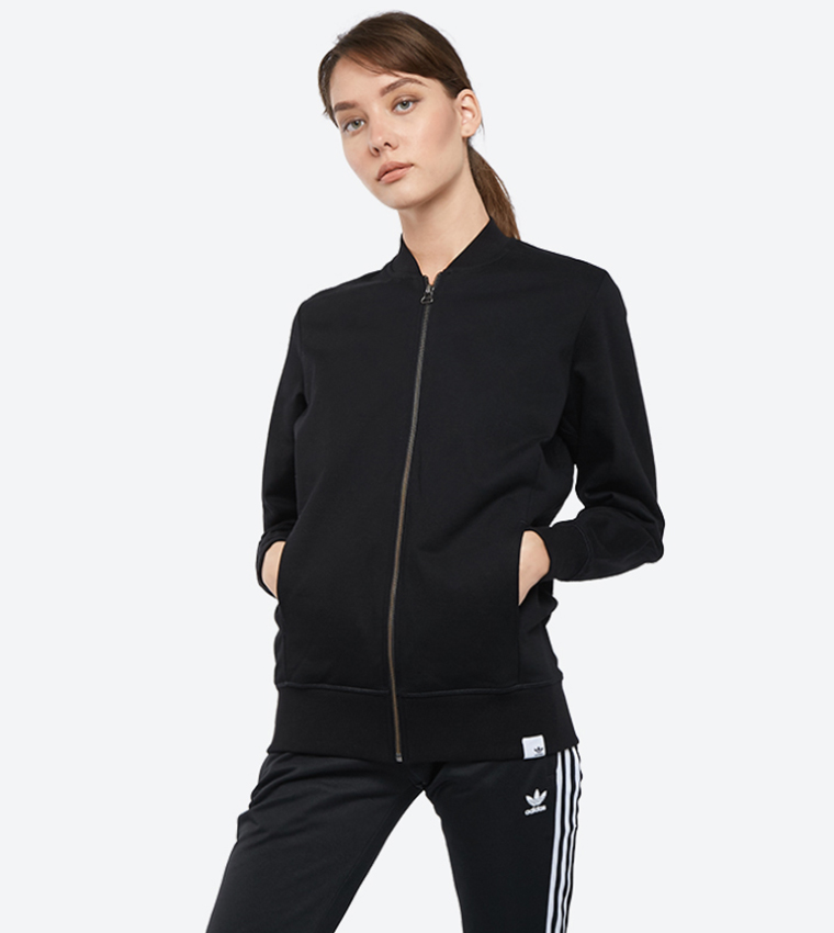 Adidas originals womens xbyo track top grey best sale