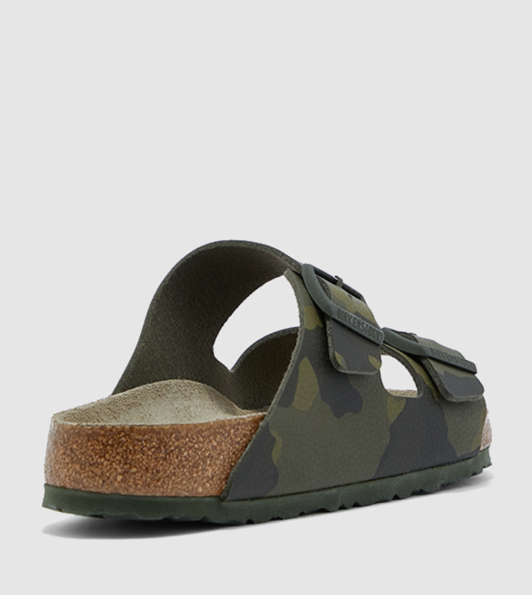 birkenstock camo flip flop