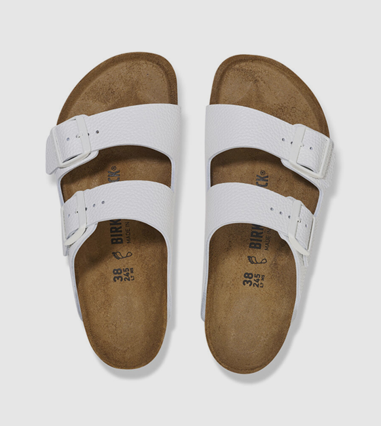 Natural leather birkenstock on sale