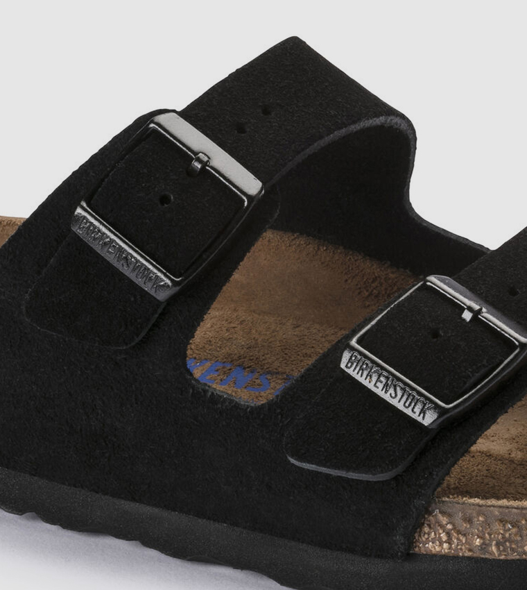 Arizona Suede Leather Black