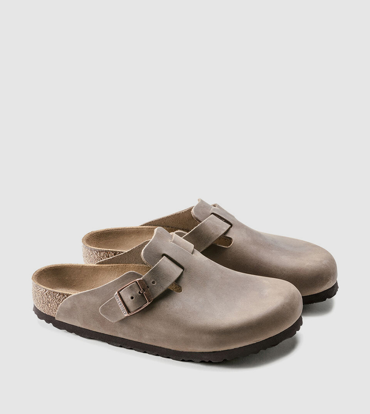 Boston Oiled Leather Tabacco Brown