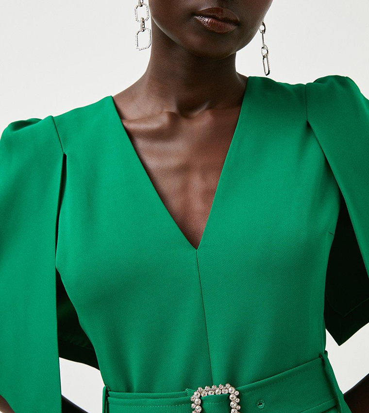 formal green dress women Zapaka Women Dark Green Long Prom Dress A Line Spaghetti Straps Formal Dress with Appliques, Dark Green / US20W