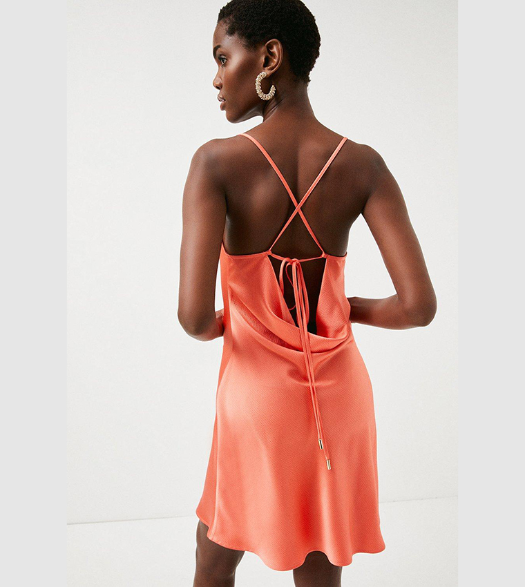 Coral karen millen dress hotsell