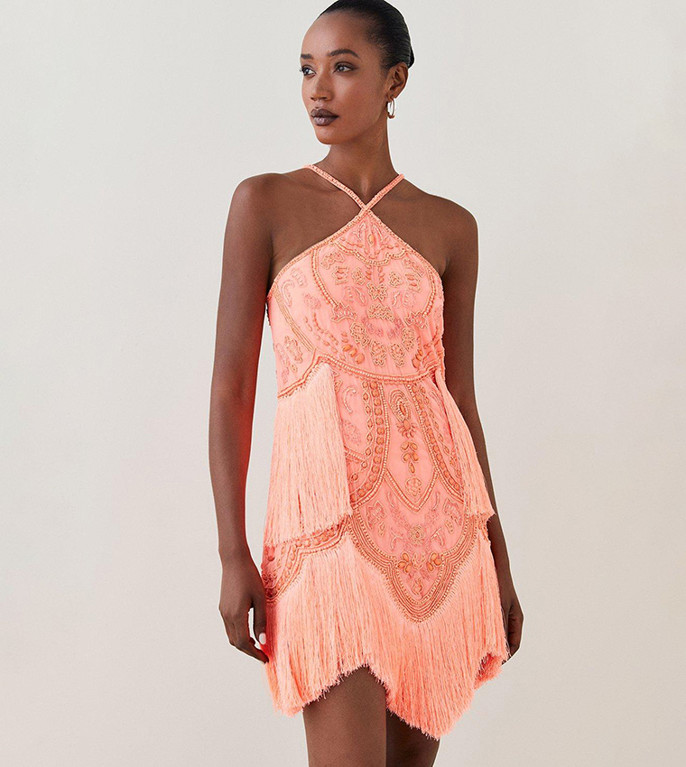 Karen millen coral outlet