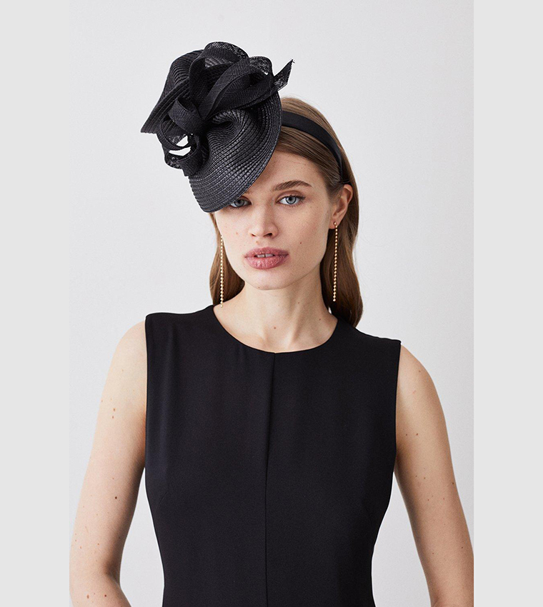 Asymmetric Bow Headband Fascinator