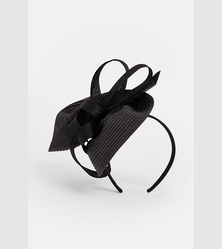 Asymmetric Bow Headband Fascinator