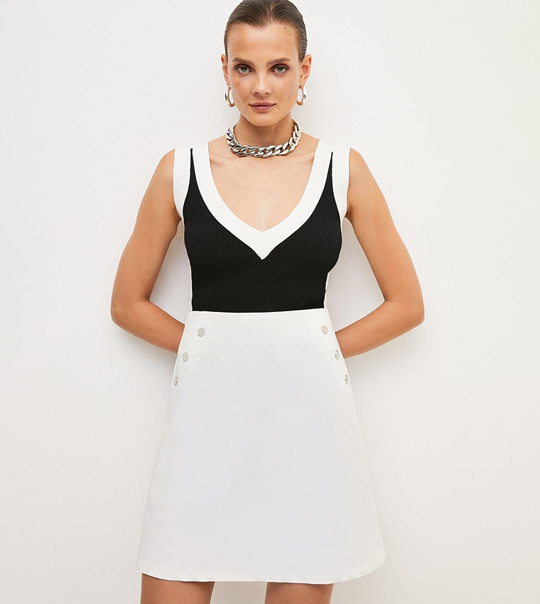 Essential Techno Woven Skirt