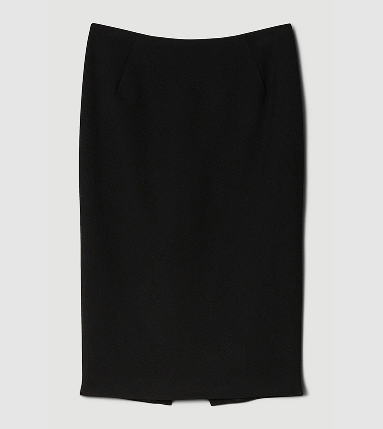 Karen Midi Skirt - Black
