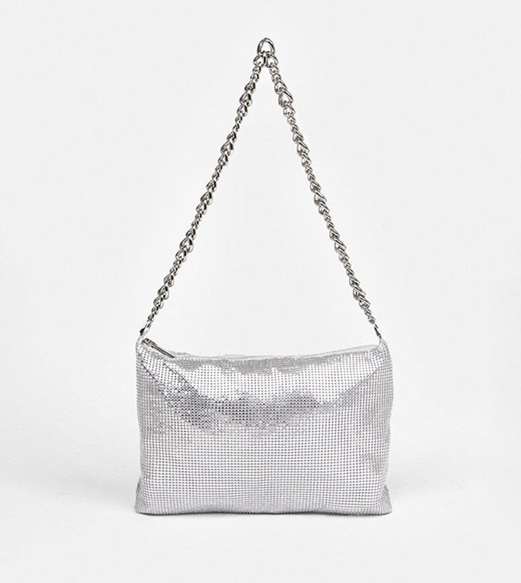 Karen millen silver on sale bag