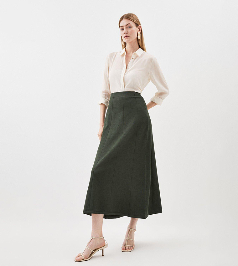 Embellished Mesh Midaxi Skirt | Karen Millen