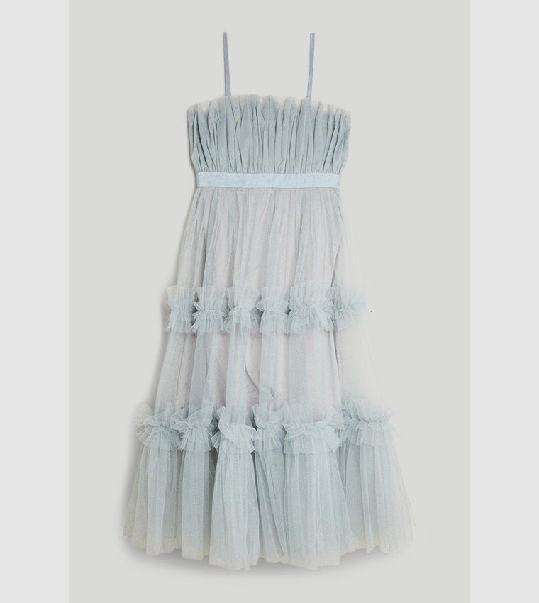 Karen Millen::ミディドレス:UK12[RESALE] Rent Buy Karen Millen Structured Crepe Sweetheart Neck Split