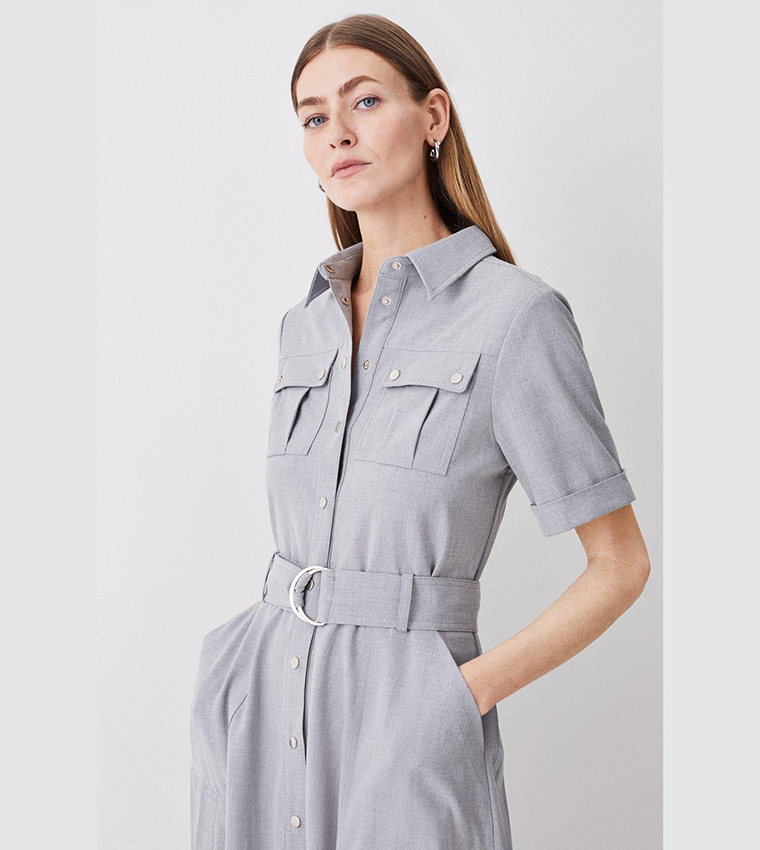 Karen millen utility sales dress