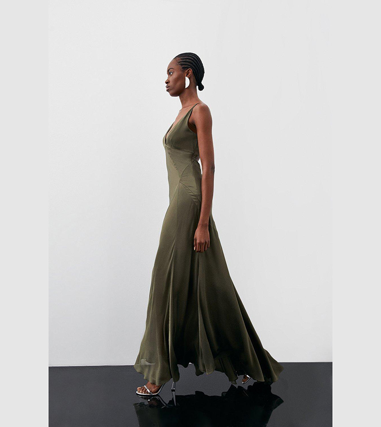 sachin and babi light blue dress Olive Green Casual Dresses