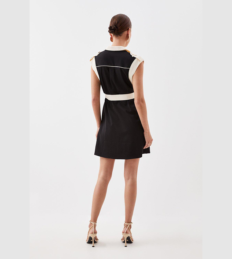 The Callen Collared Mini Dress main image 0