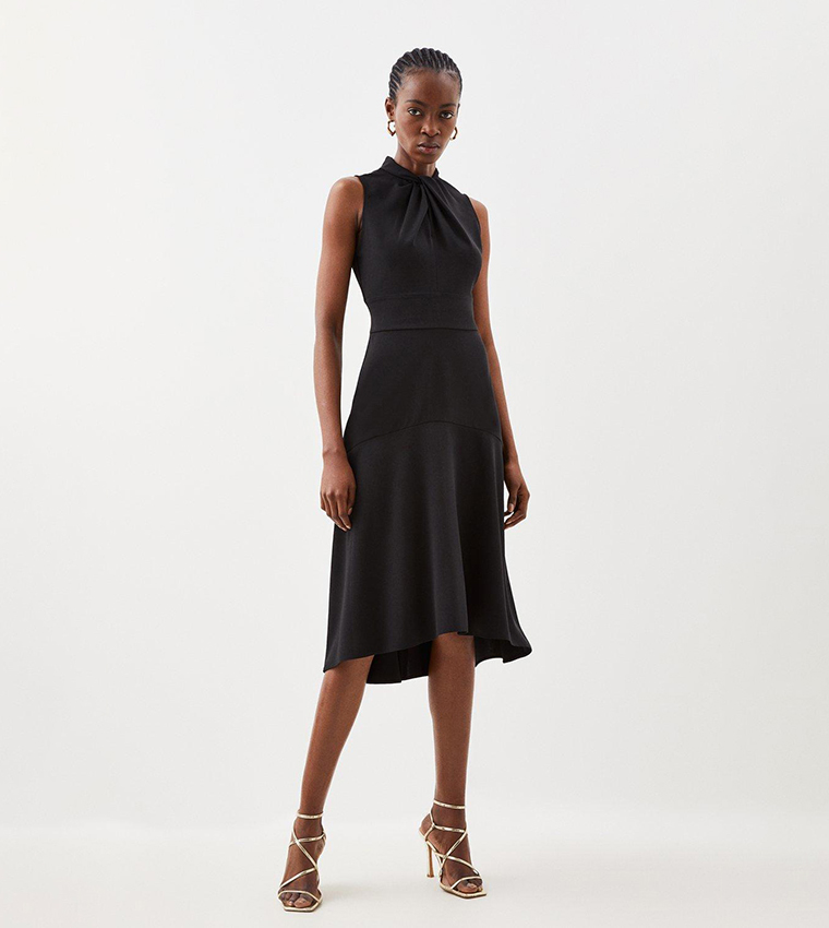 Karen millen gathered hot sale detail midi dress