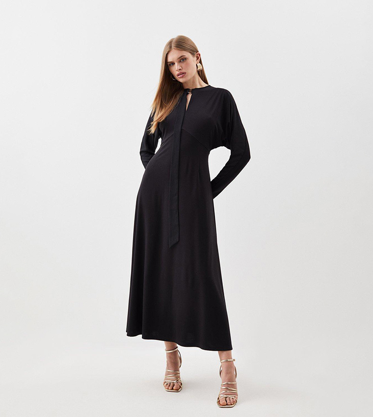 Jersey long sleeve maxi 2024 dresses