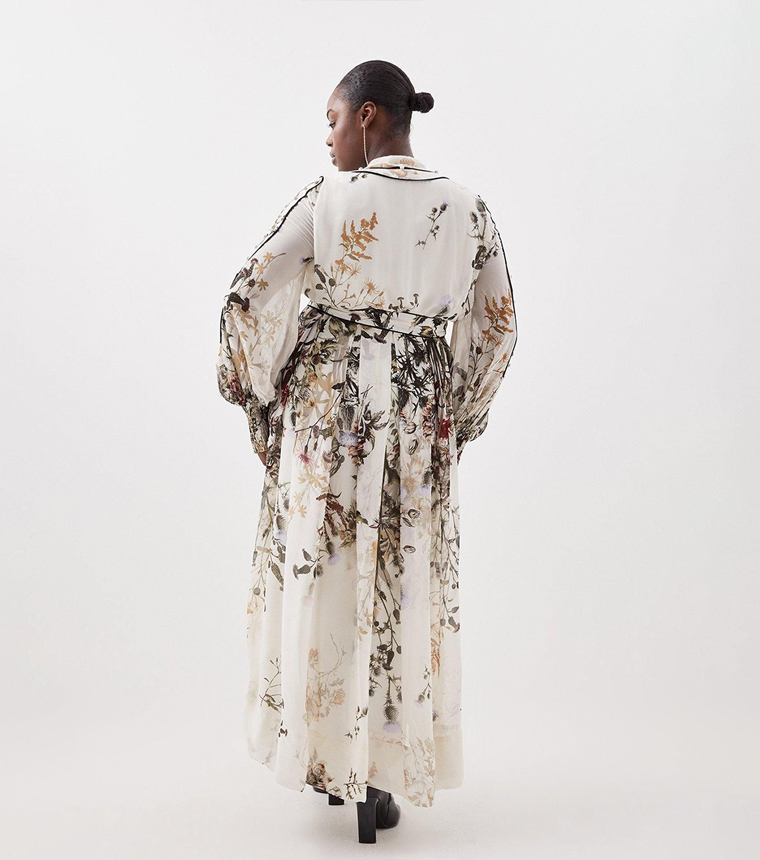 Curve Lydia Millen Floral Printed Maxi Dress