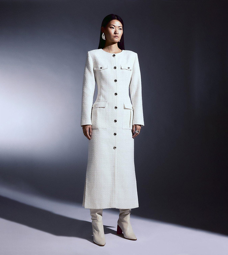 Karen millen coat dress best sale