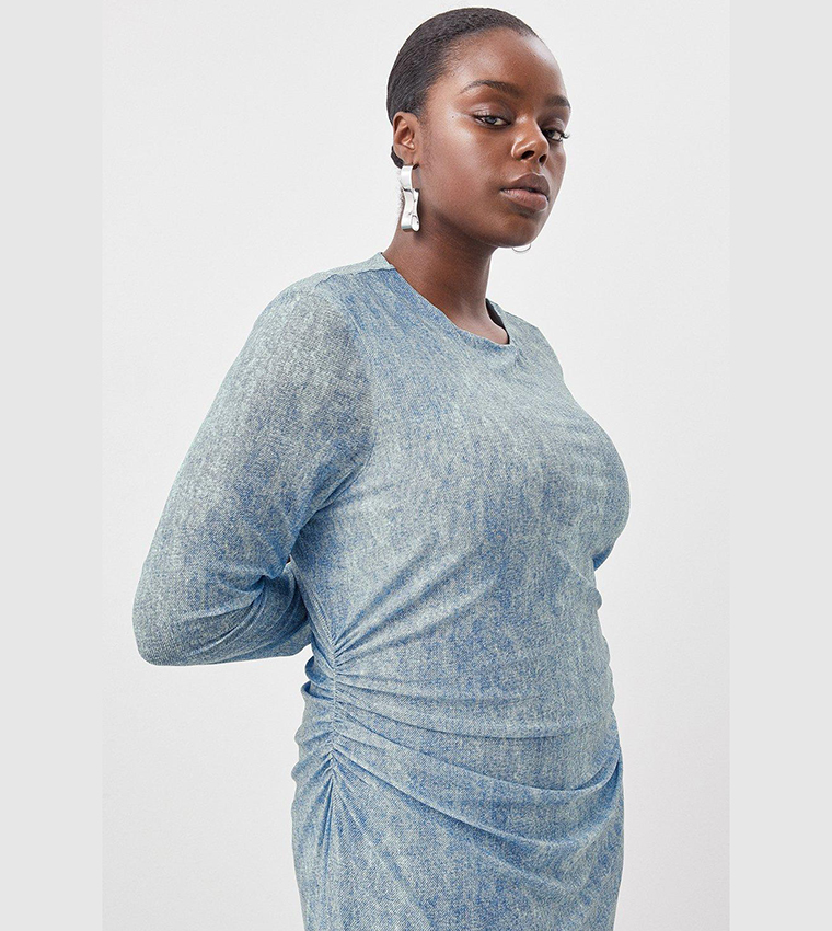 Karen Millen Jersey Midi Dress Plus Size Buy Karen Millen Jersey