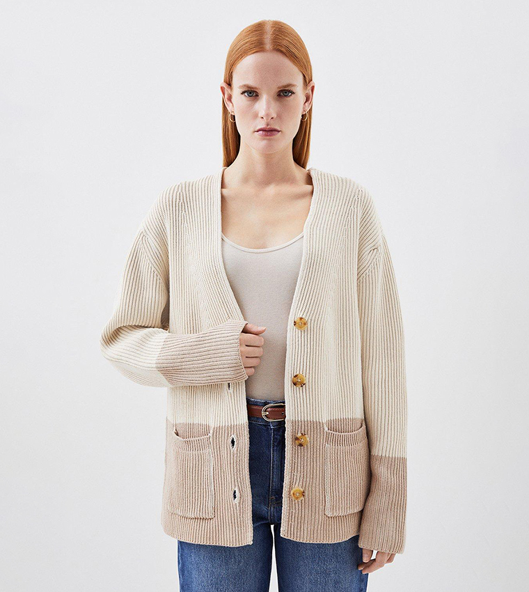 Karen millen open front cardigan hotsell