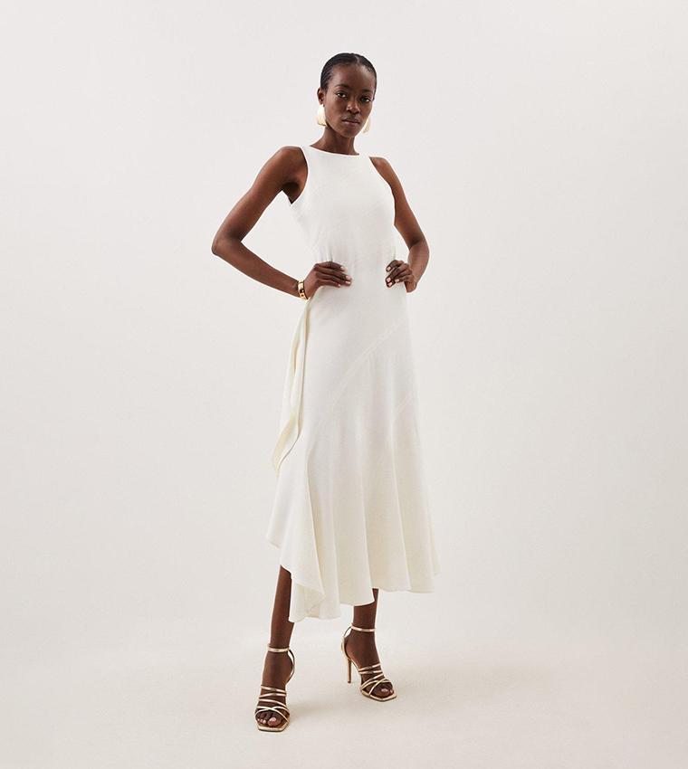 Casual ivory 2024 maxi dress