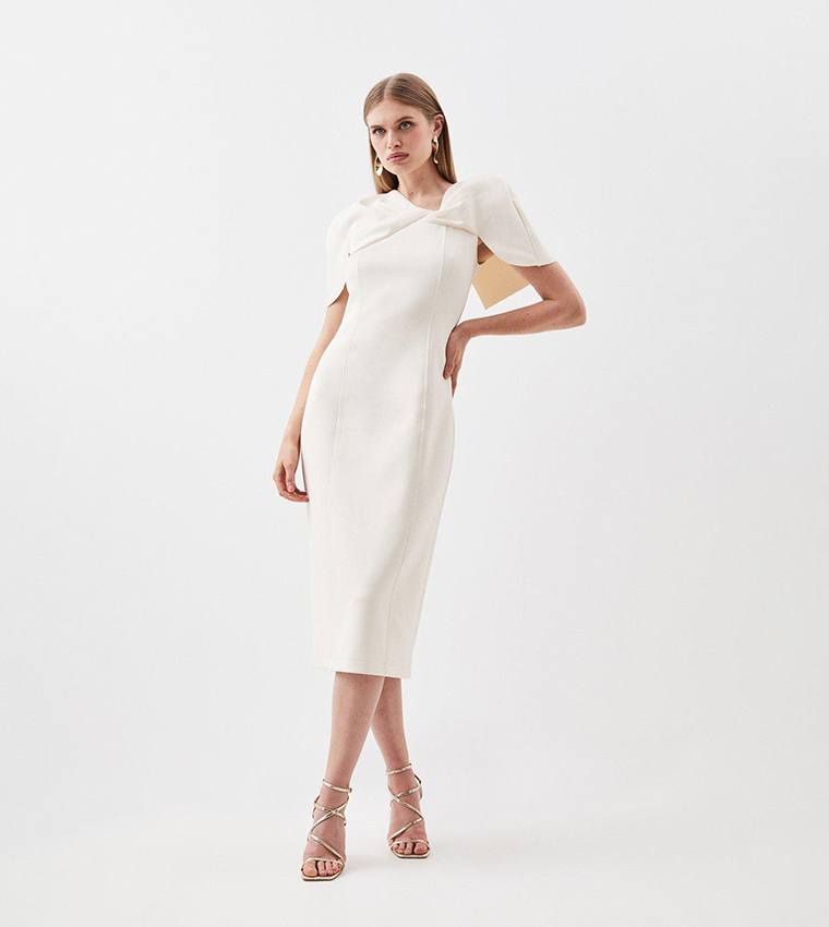 Petite asymmetric outlet dress