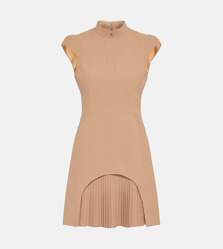 【KAREN MILLEN】テーラード ミリタリー プリーツ ミニドレス Buy Karen Millen Petite Military Tailored Mini Dress In