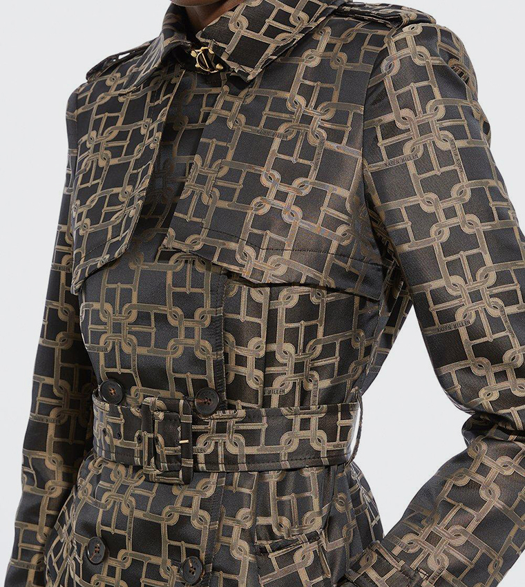Buy Karen Millen Tailored Double Breasted Belted Trench Coat In