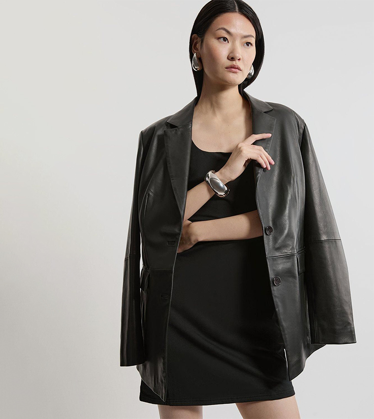 Stretch Jersey Strappy Mini Dress