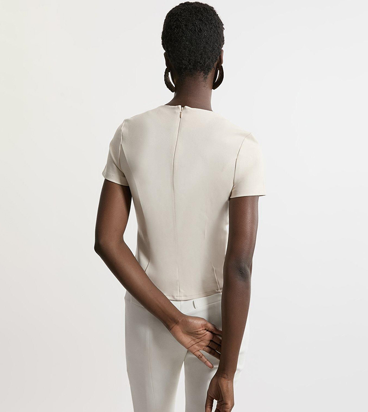 Hardwear Detail Jersey Ponte Top