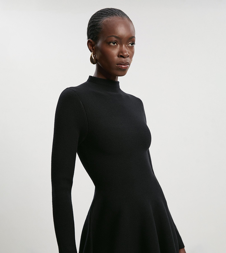 karen millen black mini dress Karen Millen