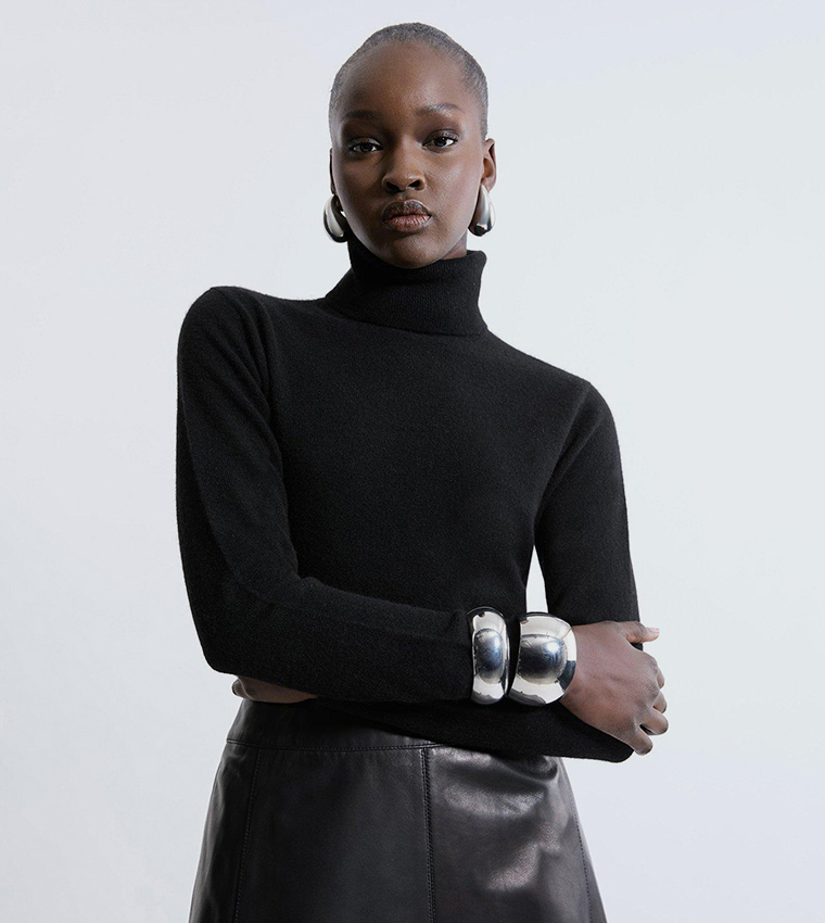 Cashmere Turtleneck Sweater