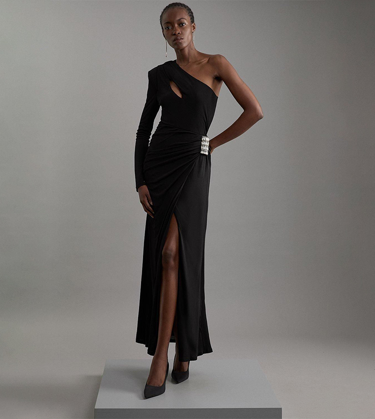 فستان ماكسي فيسكوز جيرسي 