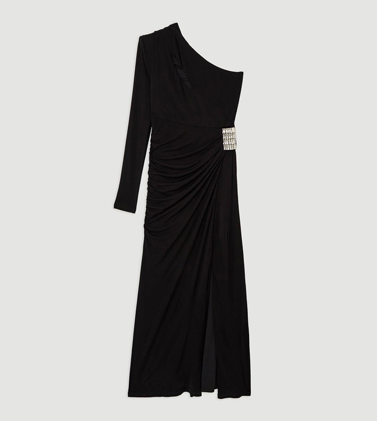 فستان ماكسي فيسكوز جيرسي 