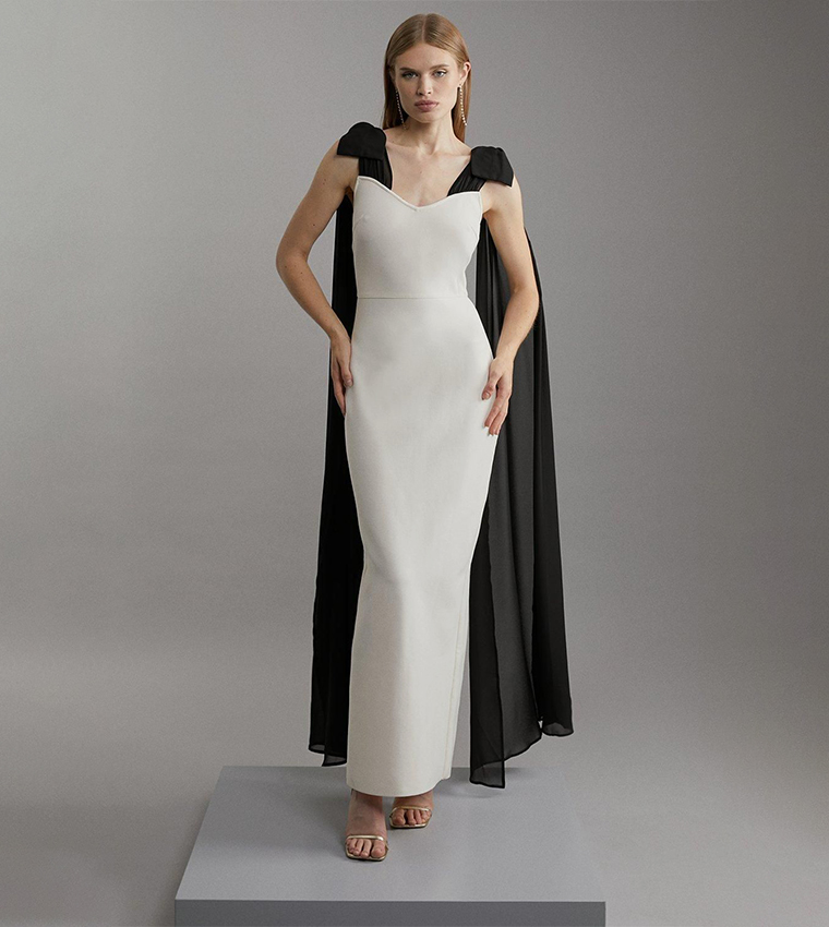 فستان ماكسي شيفون 