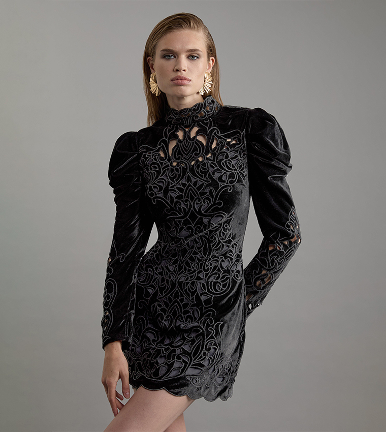 mini dress resort wear 'Dakota' Cotton Mini Dress