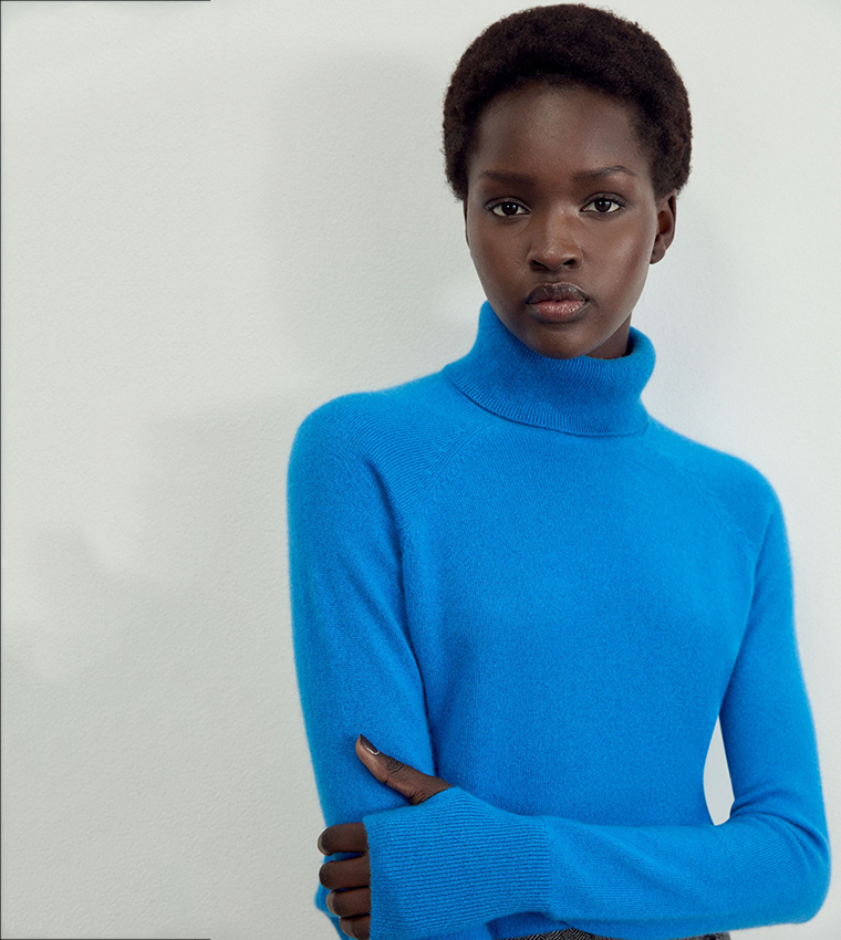 Cashmere Turtle Neck Sweater