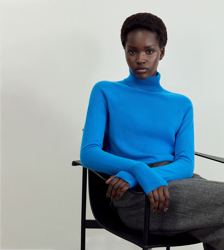 Cashmere Turtle Neck Sweater