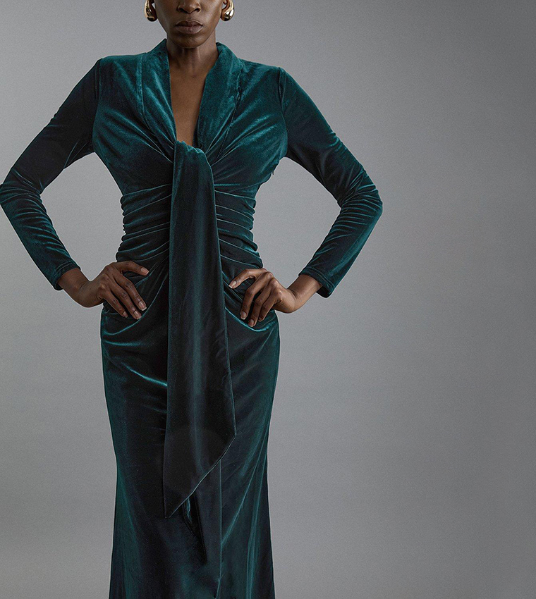 Karen Millen V Neck Wrap Karen Millen V Neck Cape Dress Buy