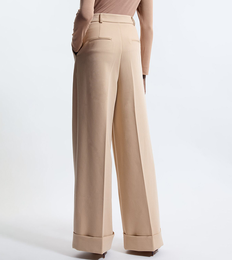 Essential Tailored Wide Leg Trousers